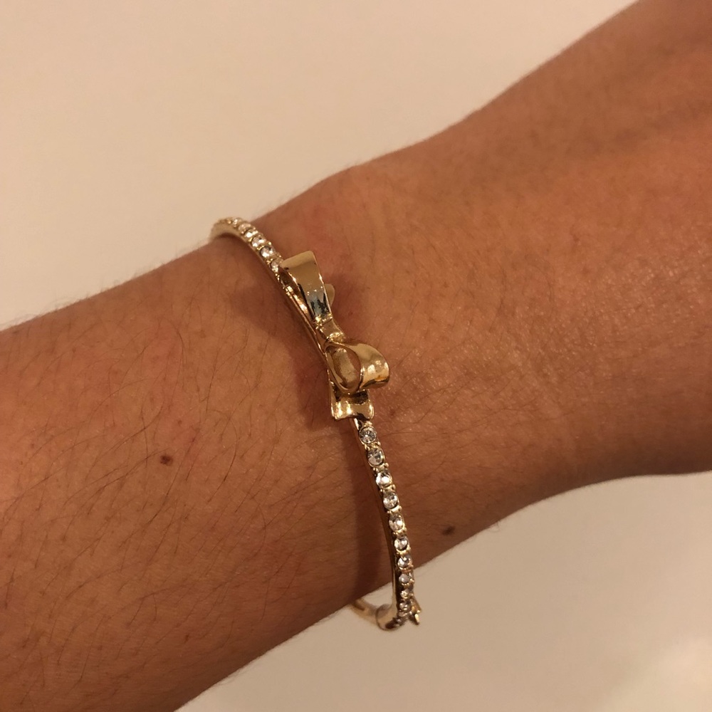 Kate Spade Gold Bow Bangle